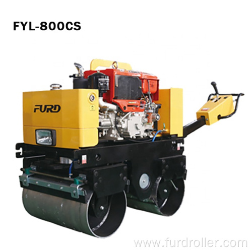 Durable Diesel Engine Hand Vibratory Roller for Bitumen Compacting